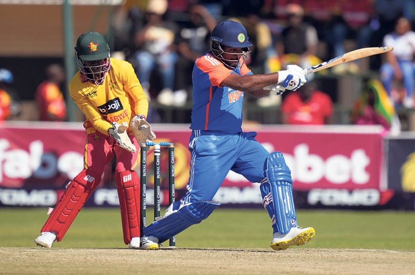 ਭਾਰਤ ਨੇ ਜ਼ਿੰਬਾਬਵੇ ਤੋਂ ਟੀ-20 ਲੜੀ 4-1 ਨਾਲ ਜਿੱਤੀ