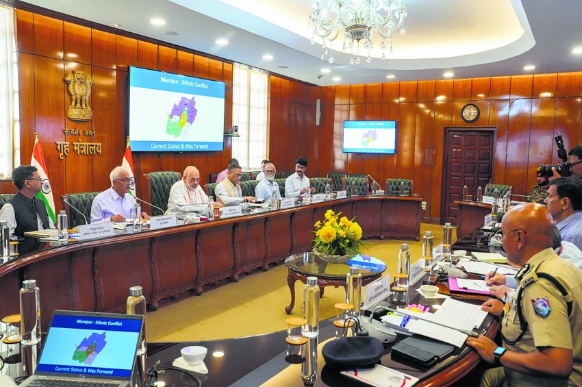 ਮੈਤੇਈ ਤੇ ਕੁੱਕੀ ਭਾਈਚਾਰਿਆਂ ਨਾਲ ਵਾਰਤਾ ਕਰੇਗਾ ਗ੍ਰਹਿ ਮੰਤਰਾਲਾ: ਸ਼ਾਹ