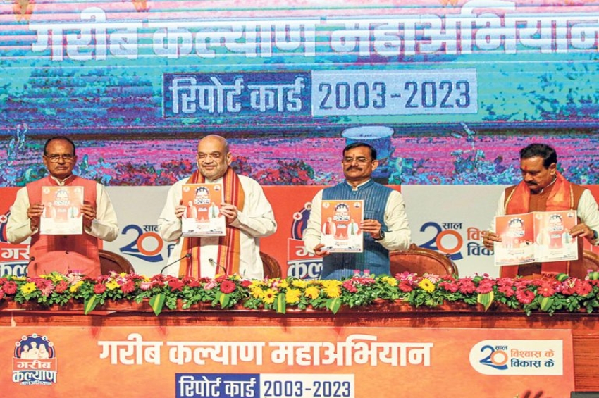 ਭਾਜਪਾ ਨੇ ਮੱਧ ਪ੍ਰਦੇਸ਼ &rsquo;ਤੇ ਲੱਗਾ ਬਿਮਾਰੂ ਟੈਗ ਹਟਾਇਆ: ਸ਼ਾਹ