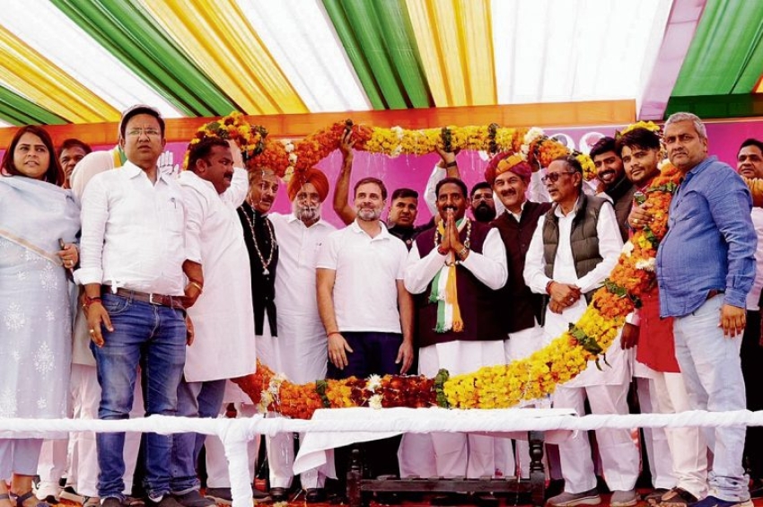 ਰਾਜਸਥਾਨ &rsquo;ਚ ਮੁੜ ਸਰਕਾਰ ਬਣਨ &rsquo;ਤੇ ਜਾਤੀ ਜਨਗਣਨਾ ਕਰਾਵਾਂਗੇ: ਰਾਹੁਲ