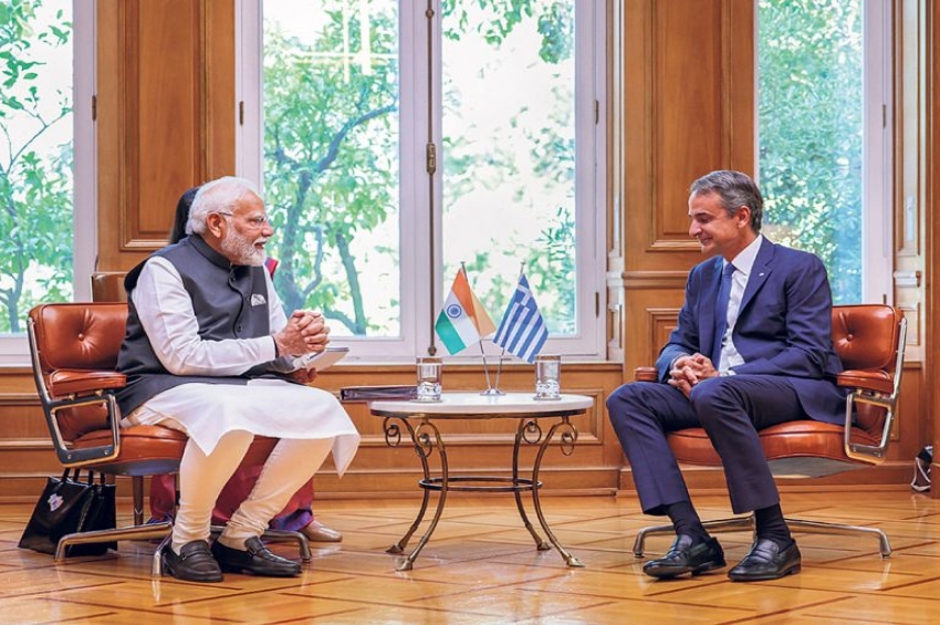 ਯੂਨਾਨ: ਮੋਦੀ ਵੱਲੋਂ ਦੁਵੱਲੇ ਸਬੰਧ ਮਜ਼ਬੂਤ ਕਰਨ &rsquo;ਤੇ ਜ਼ੋਰ