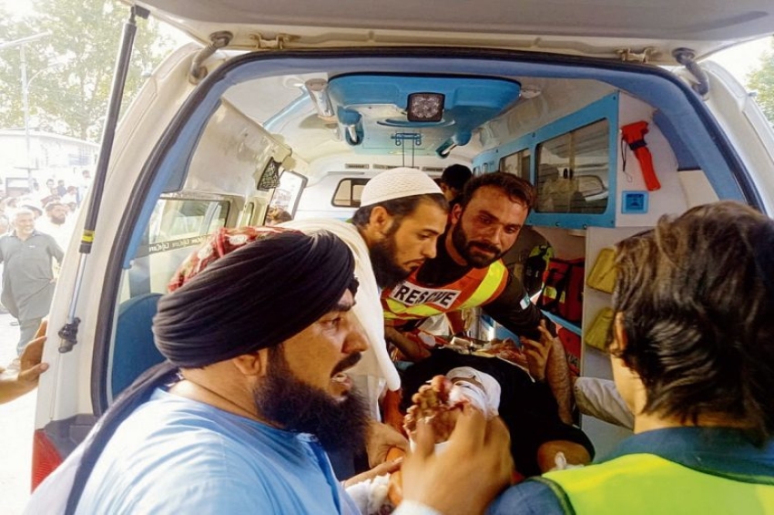 ਪਾਕਿਸਤਾਨ &rsquo;ਚ ਆਤਮਘਾਤੀ ਹਮਲਾ; 44 ਹਲਾਕ