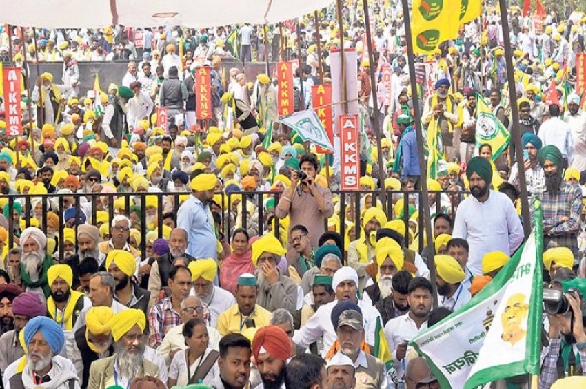 ਕਿਸਾਨਾਂ ਵੱਲੋਂ ਮੋਦੀ ਸਰਕਾਰ ਦੀਆਂ ਨੀਤੀਆਂ ਦੇ ਵਿਰੋਧ ਦਾ ਐਲਾਨ