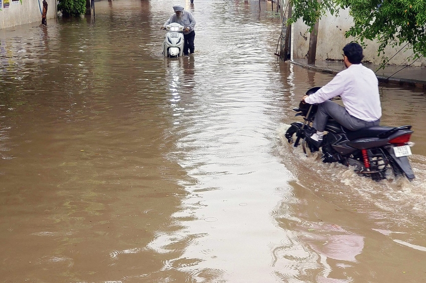 ਪਟਿਆਲਾ ਵਿੱਚ ਭਾਰੀ ਮੀਂਹ ਪੈਣ ਕਾਰਨ ਹੋਈ ਜਲ-ਥਲ