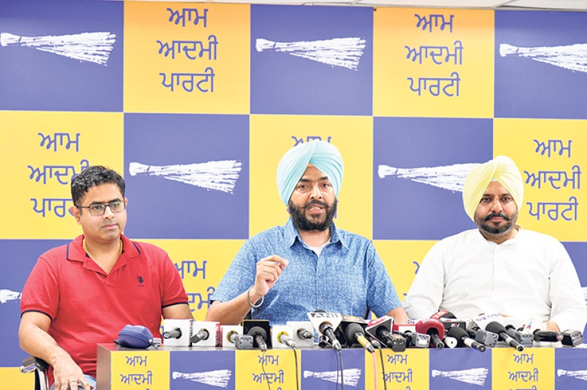 ਐੱਮਐੱਸਪੀ ਦੇ ਮਾਮਲੇ &rsquo;ਤੇ &lsquo;ਆਪ&rsquo; ਨੇ ਕੇਂਦਰ ਸਰਕਾਰ ਨੂੰ ਘੇਰਿਆ