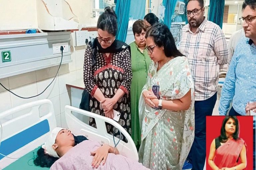 ਸਰਕਾਰੀ ਐਮੀਨੈਂਸ ਸਕੂਲ : ਲੈਂਟਰ ਡਿੱਗਣ ਕਾਰਨ ਅਧਿਆਪਕਾ ਦੀ ਮੌਤ