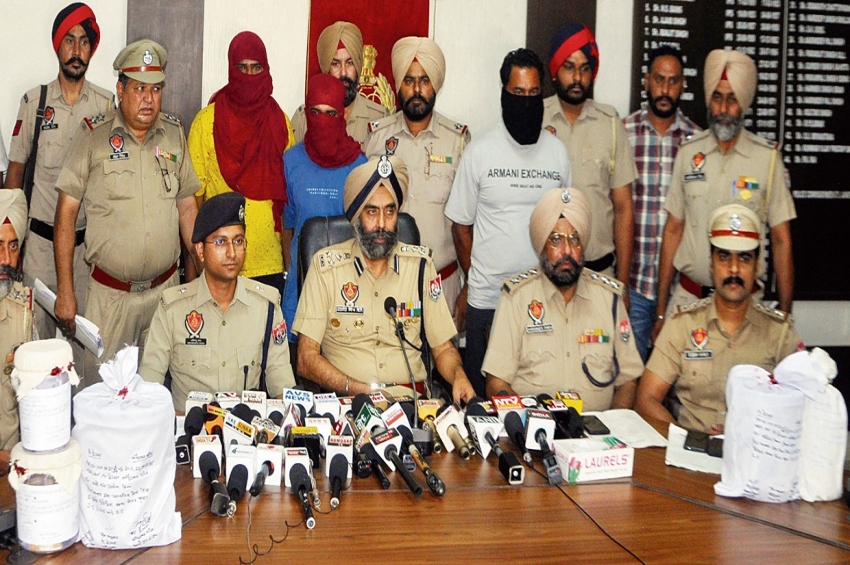 ਨਸ਼ਾ ਤਸਕਰੀ: 9.2 ਕਿੱਲੋ ਹੈਰੋਇਨ ਸਣੇ ਤਿੰਨ ਕਾਬੂ