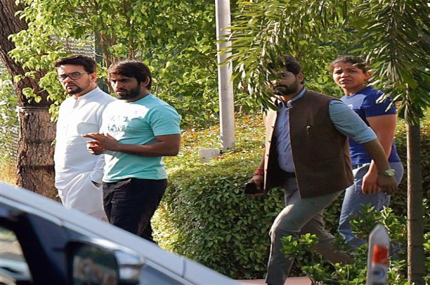 ਪਹਿਲਵਾਨ 15 ਤੱਕ ਸੰਘਰਸ਼ ਮੁਅੱਤਲ ਕਰਨ ਲਈ ਸਹਿਮਤ