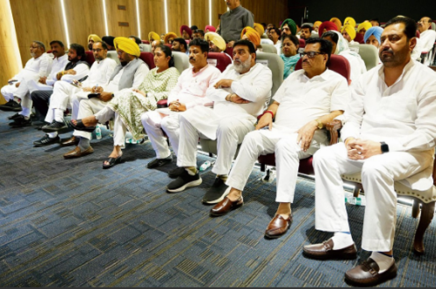 ਮੁੱਖ ਮੰਤਰੀ ਨੇ ਪਾਰਟੀ ਵਰਕਰਾਂ ਨੂੰ ਜ਼ਿਮਨੀ ਚੋਣ ਲਈ ਦਿੱਤੀ ਹੱਲਾਸ਼ੇਰੀ