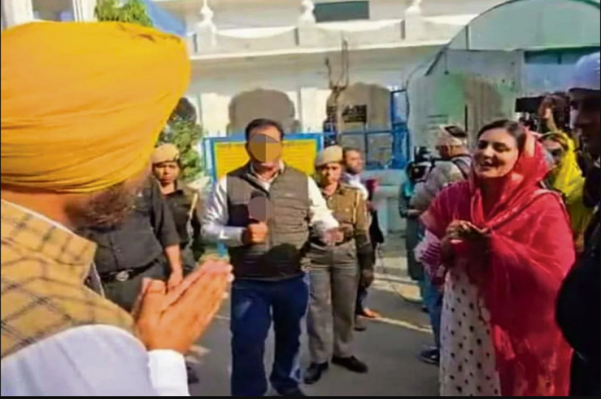 ਡਿੰਪੀ ਢਿੱਲੋਂ ਤੇ ਅੰਮ੍ਰਿਤਾ ਵੜਿੰਗ ਨੇ ਇੱਕ-ਦੂਜੇ ਦੀ ਸੁੱਖ-ਸਾਂਦ ਪੁੱਛੀ
