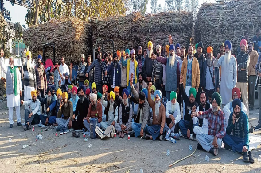 ਕਰੋੜਾਂ ਦੀ ਅਦਾਇਗੀ ਲਈ ਗੰਨਾ ਕਾਸ਼ਤਕਾਰਾਂ ਵੱਲੋਂ ਖੰਡ ਮਿੱਲ ਦਾ ਕੰਡਾ ਜਾਮ
