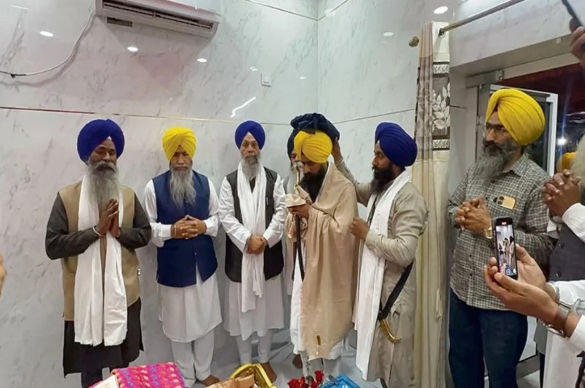 ਗਿਆਨੀ ਕੁਲਦੀਪ ਸਿੰਘ ਨੇ ਅਹੁਦਿਆਂ ਦਾ ਚਾਰਜ ਸੰਭਾਲਿਆ