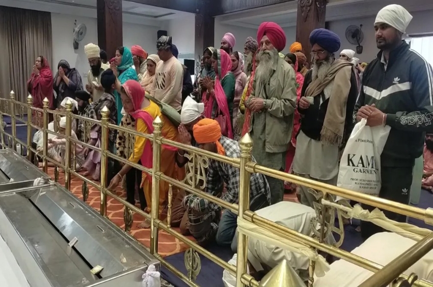 ਹੋਲਾ-ਮਹੱਲਾ: ਵੱਡੀ ਗਿਣਤੀ ਸੰਗਤ ਕੀਰਤਪੁਰ ਸਾਹਿਬ ਨਤਮਸਤਕ