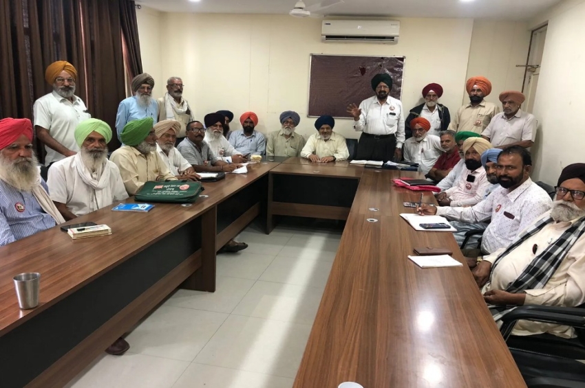 ਕਾਰਪੋਰੇਟ ਪੱਖੀ ਤੇ ਲੈਂਡ ਪੂਲਿੰਗ ਨੀਤੀਆਂ ਖ਼ਿਲਾਫ਼ ਰੋਸ