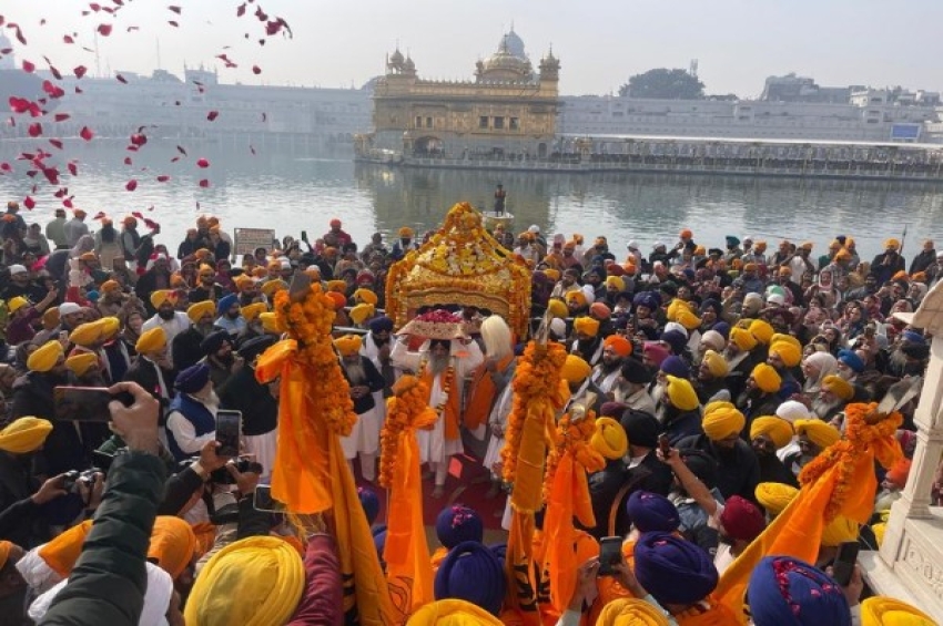 ਸ੍ਰੀ ਗੁਰੂ ਗੋਬਿੰਦ ਸਿੰਘ ਜੀ ਦੇ ਪ੍ਰਕਾਸ਼ ਪੁਰਬ ਦੇ ਸਬੰਧ &rsquo;ਚ ਸ੍ਰੀ ਅਕਾਲ ਤਖ਼ਤ ਸਾਹਿਬ ਤੋਂ ਨਗਰ ਕੀਰਤਨ