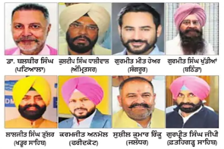 &lsquo;ਆਪ&rsquo; ਨੇ ਪੰਜਾਬ ਲਈ 8 ਉਮੀਦਵਾਰ ਐਲਾਨੇ