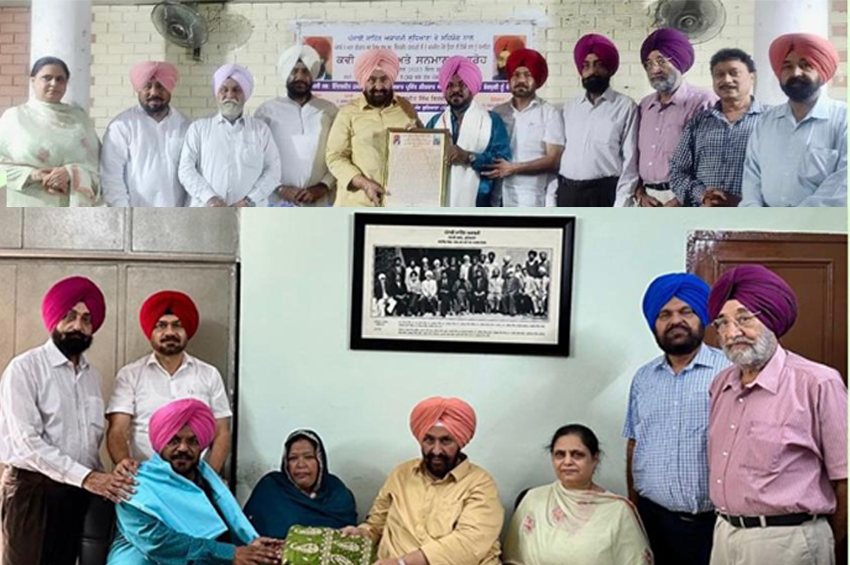 ਪ੍ਰਸਿੱਧ ਗੀਤਕਾਰ ਤੇ ਉੱਘੇ ਫਿਲਮ ਸਾਜ਼ ਸਵ,ਇੰਦਰਜੀਤ ਹਸਨਪੁਰੀ ਜੀ ਦੇ ਜਨਮ ਦਿਨ ਮੌਕੇ ਕਵੀ ਦਰਬਾਰ ਅਤੇ ਗੀਤਕਾਰ ਅਮਰਜੀਤ ਸ਼ੇਰਪੁਰੀ ਦਾ ਸਨਮਾਨ