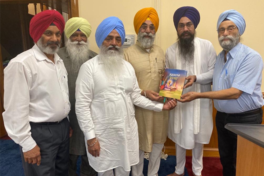 ਉੱਘੇ ਲੇਖਕ ਗੁਰਜੰਟ ਸਿੰਘ ਬਰਨਾਲਾ ਗੁਰਦੁਆਰਾ ਸਿੱਖ ਫਾਊਂਡੇਸ਼ਨ ਆਫ ਵਰਜ਼ੀਨੀਆਂ &rsquo;ਚ ਸਨਮਾਨਿਤ