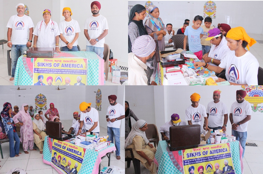 ਸਿੱਖਸ ਆਫ ਅਮੈਰਿਕਾ ਨੇ ਪੰਜਾਬ-ਹਰਿਆਣਾ ਬਾਰਡਰ &rsquo;ਤੇ ਹੜ ਪ੍ਰਭਾਵਿਤ ਪਿੰਡ ਹਾਂਡਾ &rsquo;ਚ ਲਗਾਇਆ ਮੈਡੀਕਲ ਕੈਂਪ